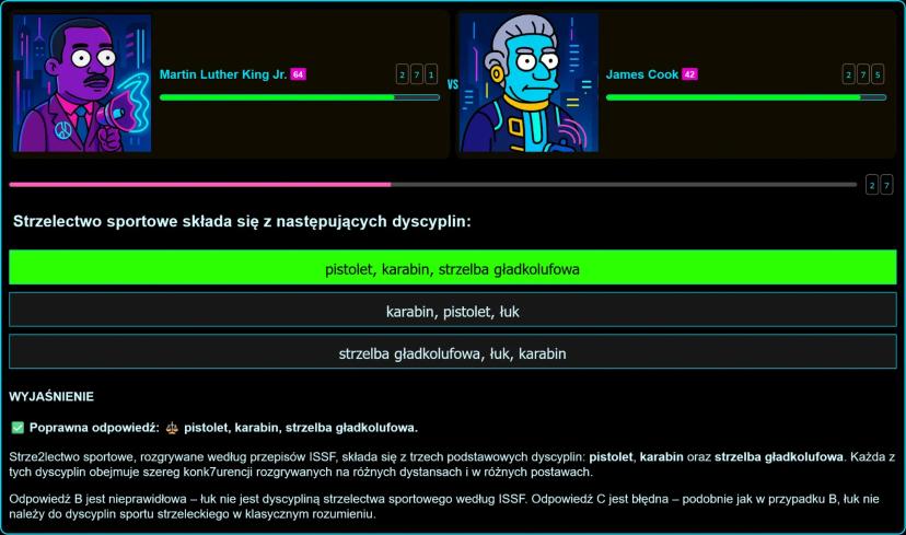 Zestaw broni sportowej: karabin, pistolet i strzelba gładkolufowa