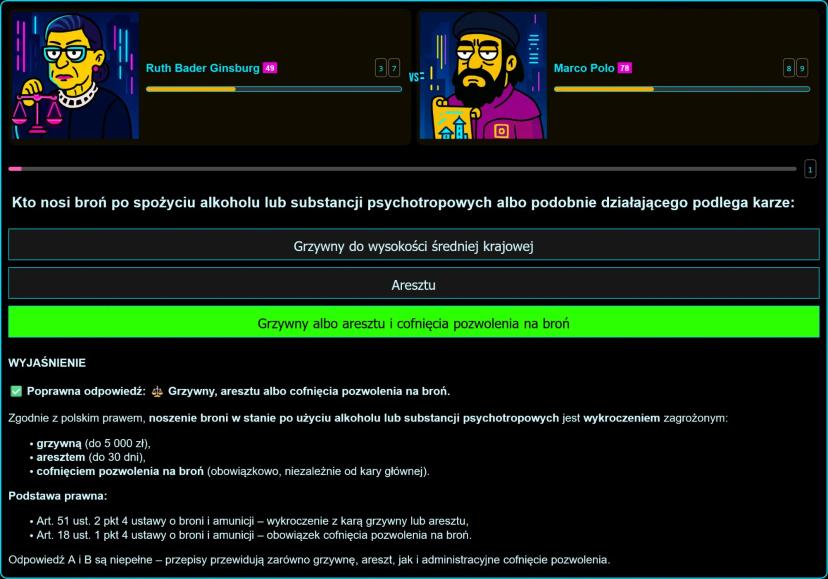 Konsekwencje prawne noszenia broni po spożyciu alkoholu