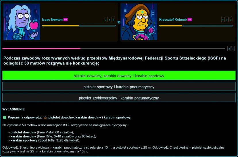 Tarcza strzelecka z zaznaczoną dziesiątką o średnicy 10,4 mm