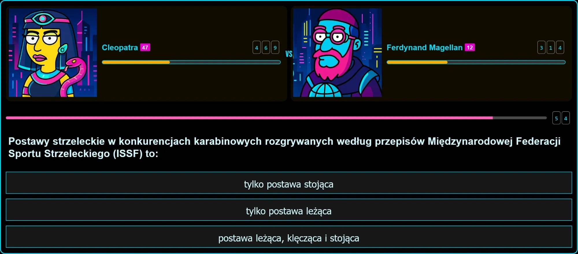 Zawodnik w postawie leżącej podczas strzelania z karabinu