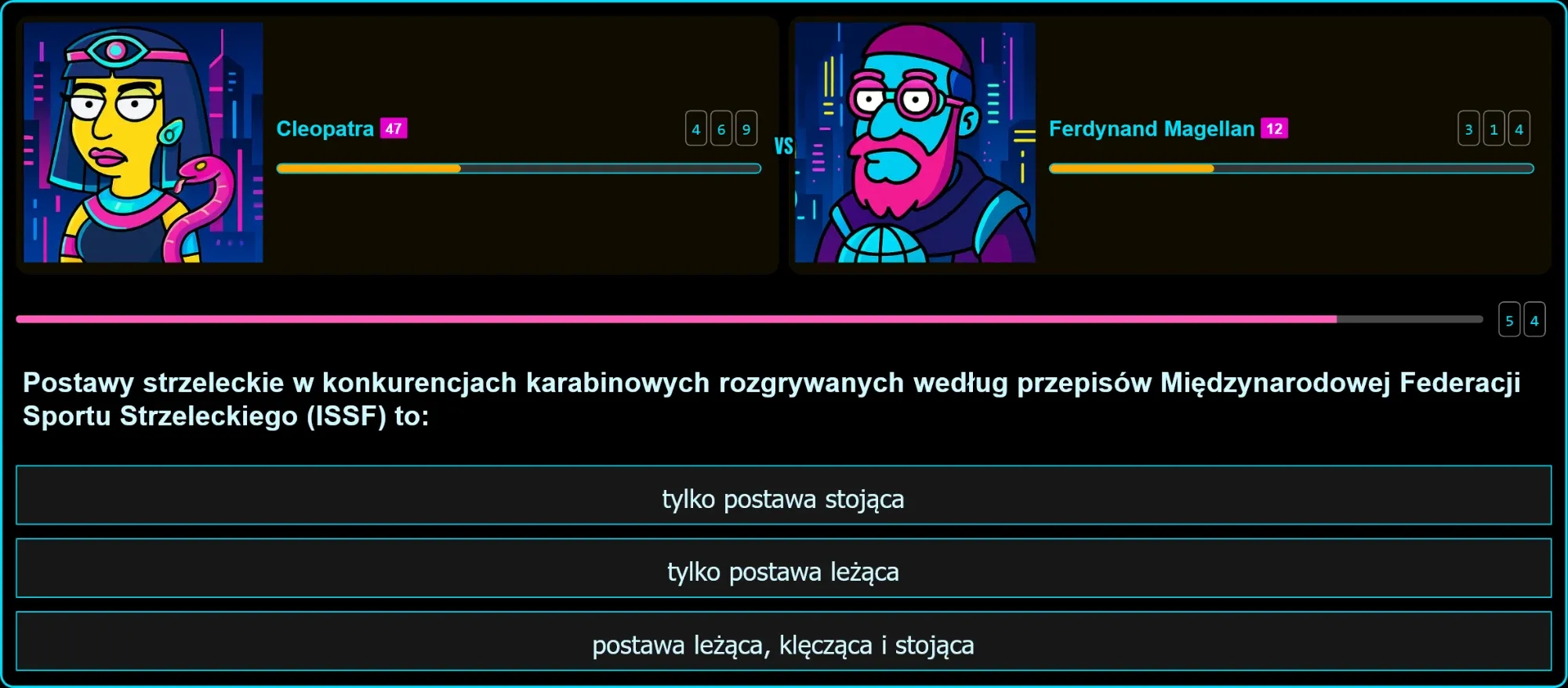 Zawodnik w postawie leżącej podczas strzelania z karabinu