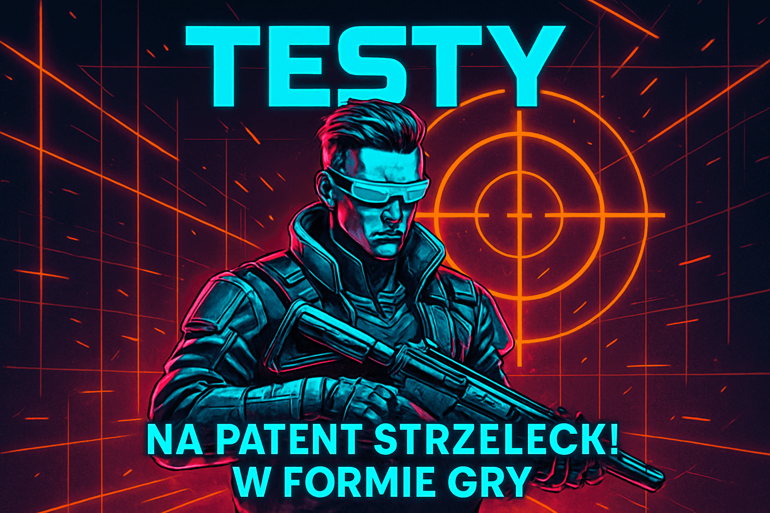 Testy na patent strzelecki w formie gry?