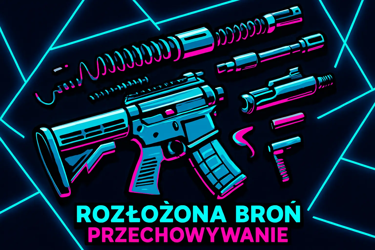 Czy broń kolekcjonerska może być przechowywana rozłożona